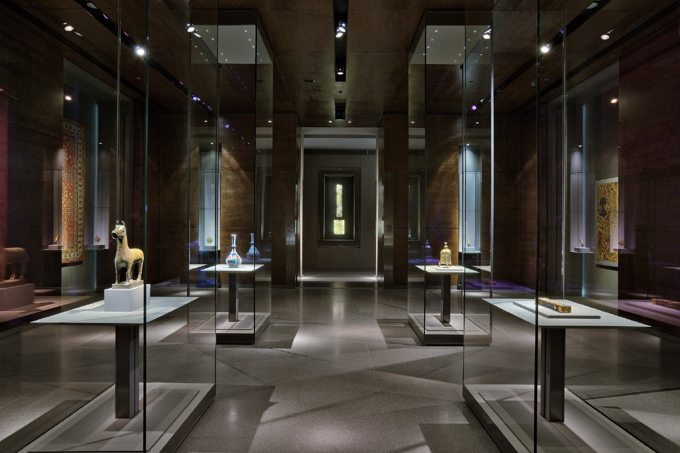 博物館展品照明設計_克里克展柜